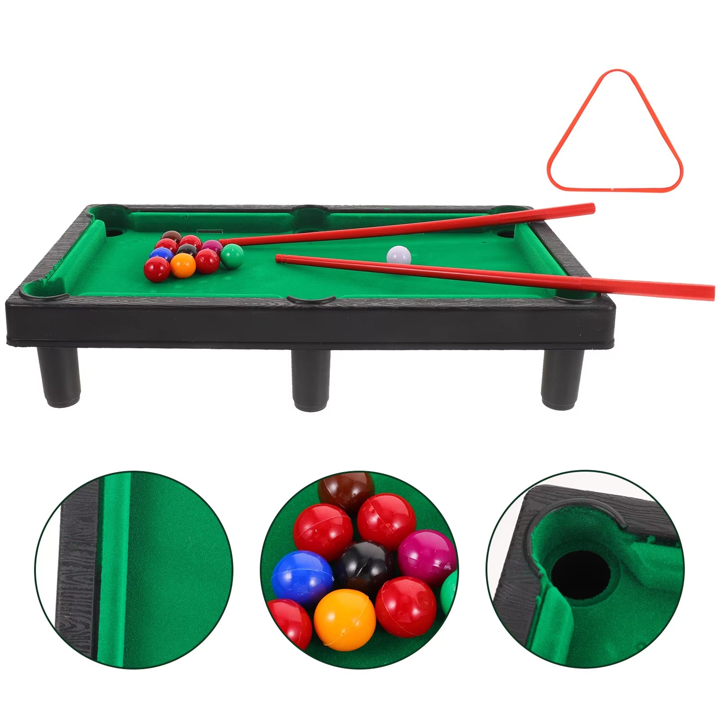 Desktop Mini Pool Table Tabletop | Office Desk Game