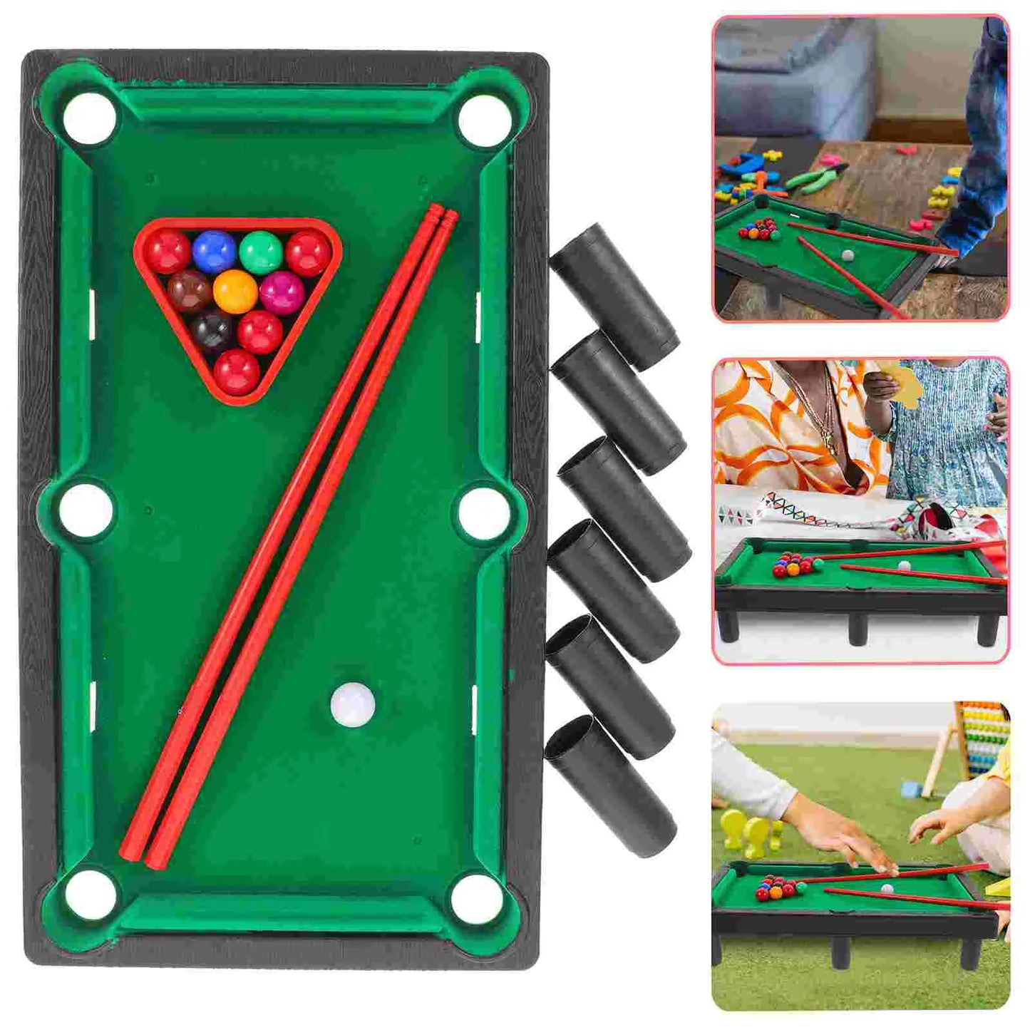 Desktop Mini Pool Table Tabletop | Office Desk Game