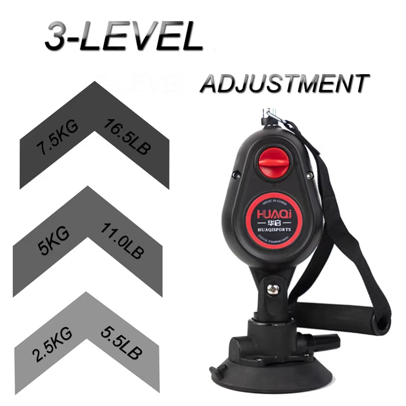 Fitness Pull Rope Trainer With Suction Cups Resistance Bands Machine