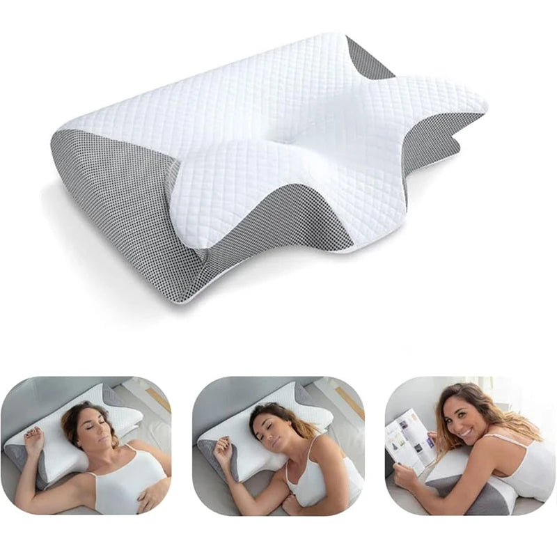 Memory Foam Ergonomic Pillow